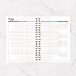 2024/25 Teacher Planner -  A4 Spiral Bound