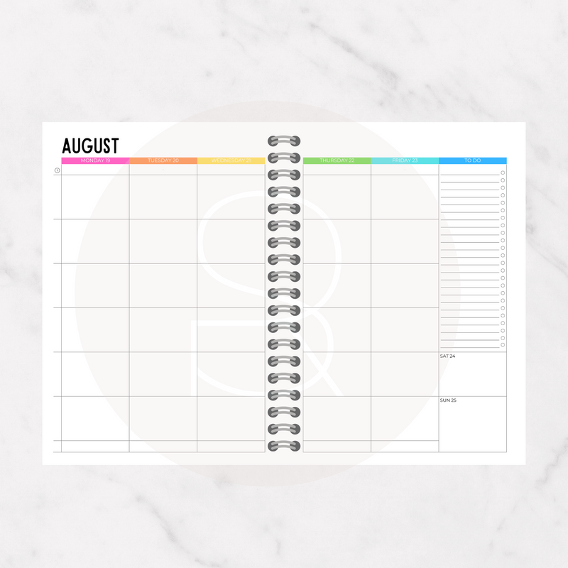 2024/25 Teacher Planner -  A4 Spiral Bound