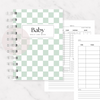 Baby Daily Log Book | Plaid