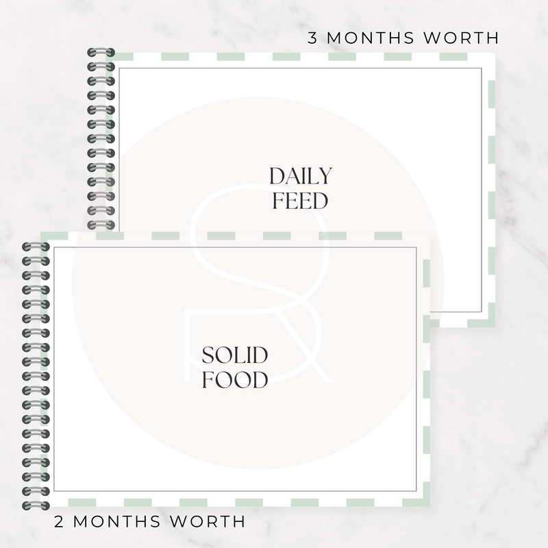 Twins Daily Log Book | Plaid