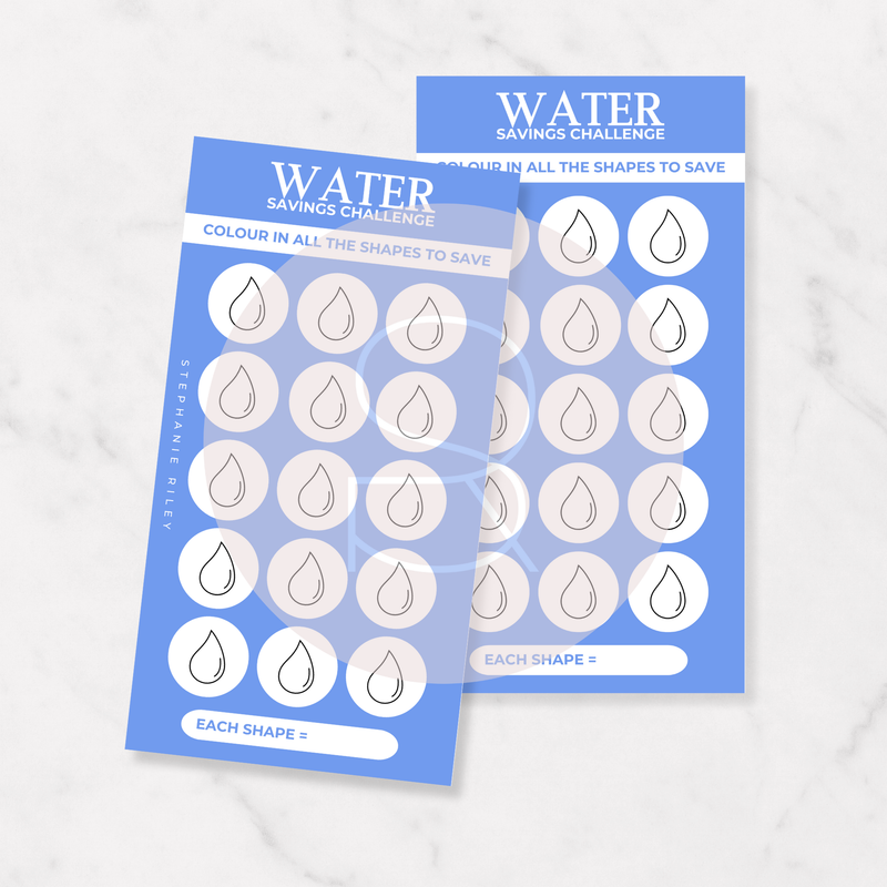 Water Tracker | Savings Challenge