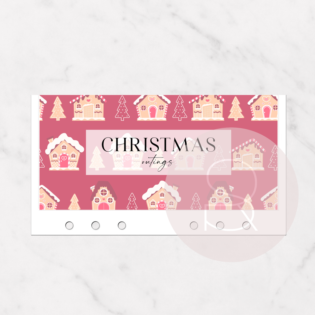 Christmas Outings Tracker | Savings Challenge