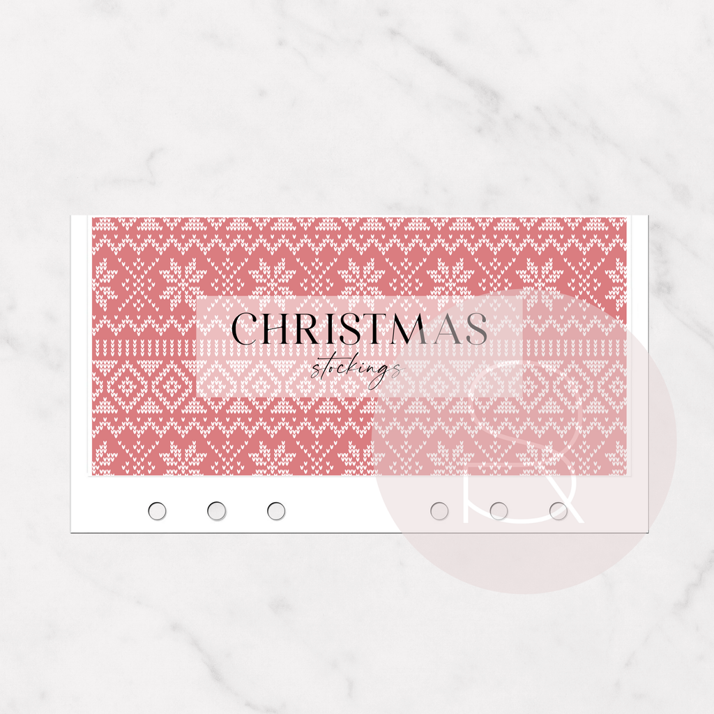 Christmas Stockings Tracker | Savings Challenge