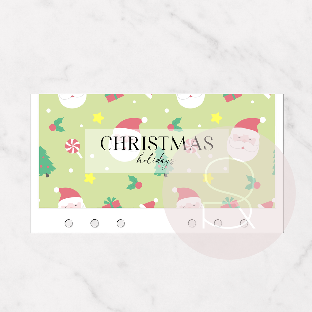 School Christmas Holiday Tracker | Savings Challenge