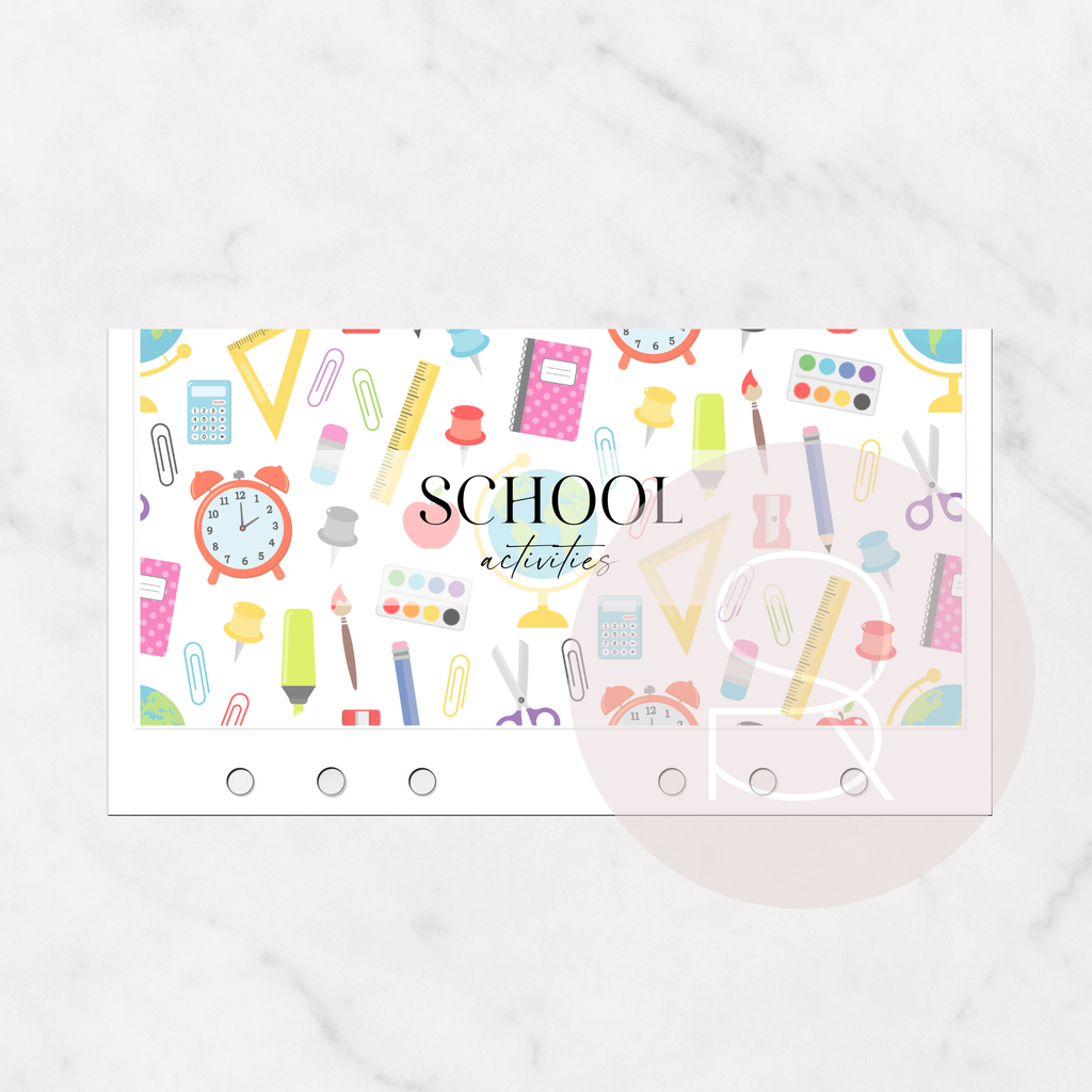 School Activities Tracker | Savings Challenge