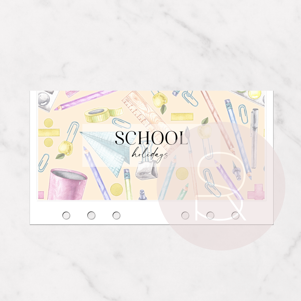 School Holidays Tracker | Savings Challenge