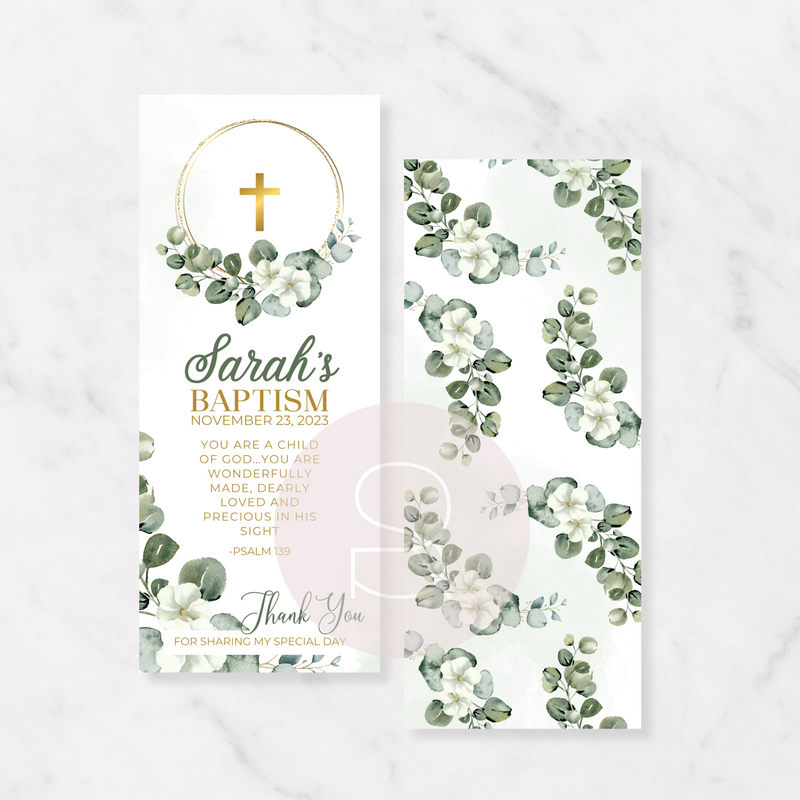 Eucalyptus Baptism | Bookmark