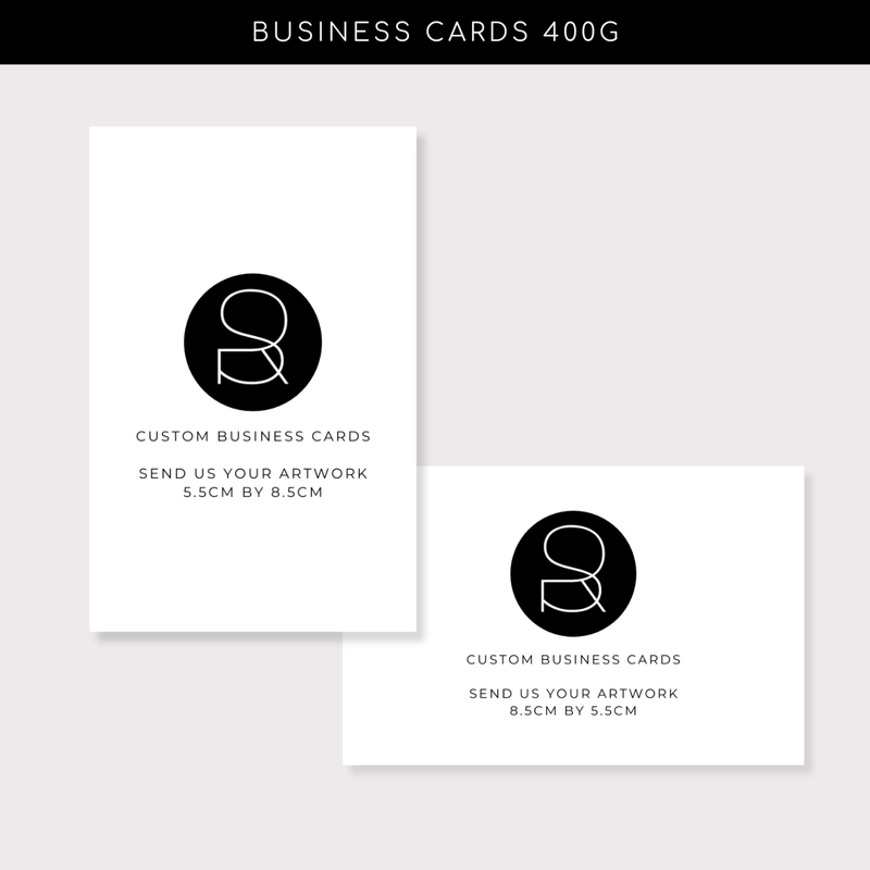 Business Cards - Your Artwork